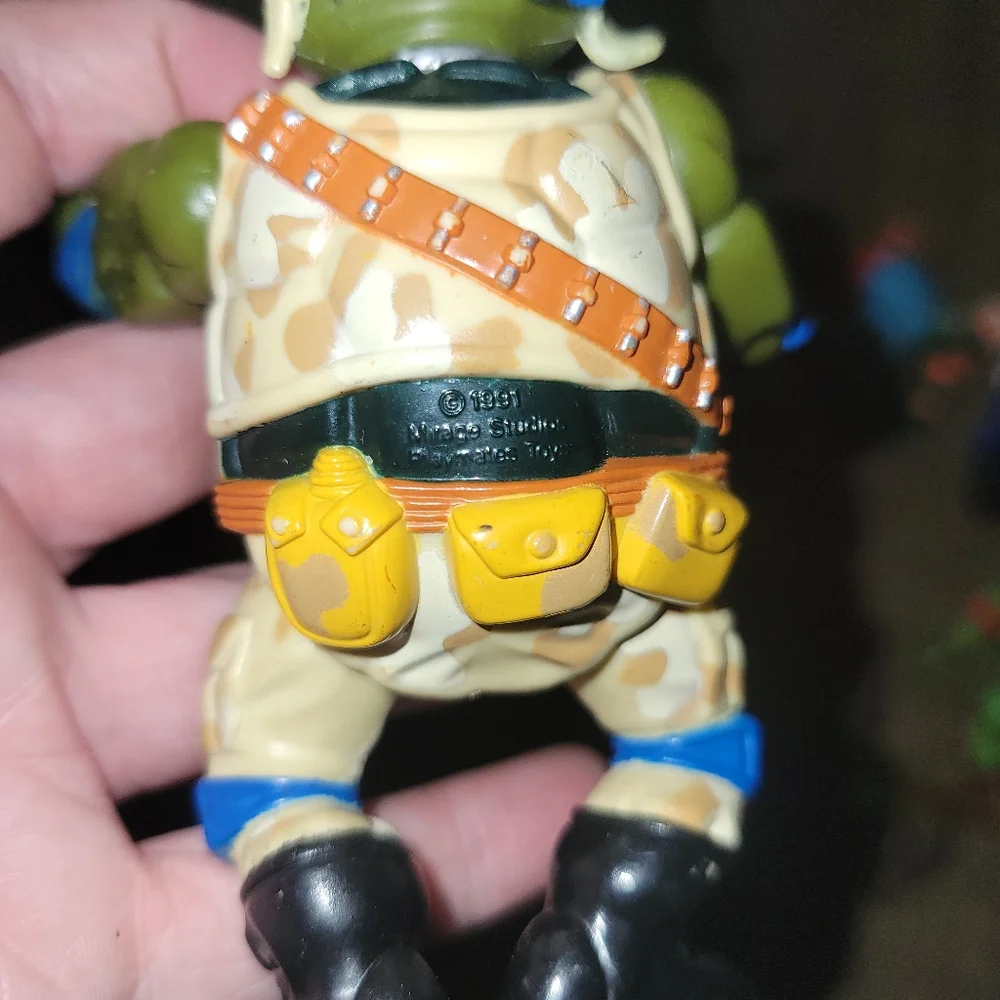VTG TMNT Teenage Mutant Ninja Turtles Mixed Figure Lot of 12 .. 90s